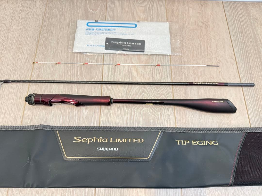 シマノ セフィアリミテッド ティップエギング S610L-S シマノ セフィアリミテッド ティップエギング S610L-S (ロッド・釣竿