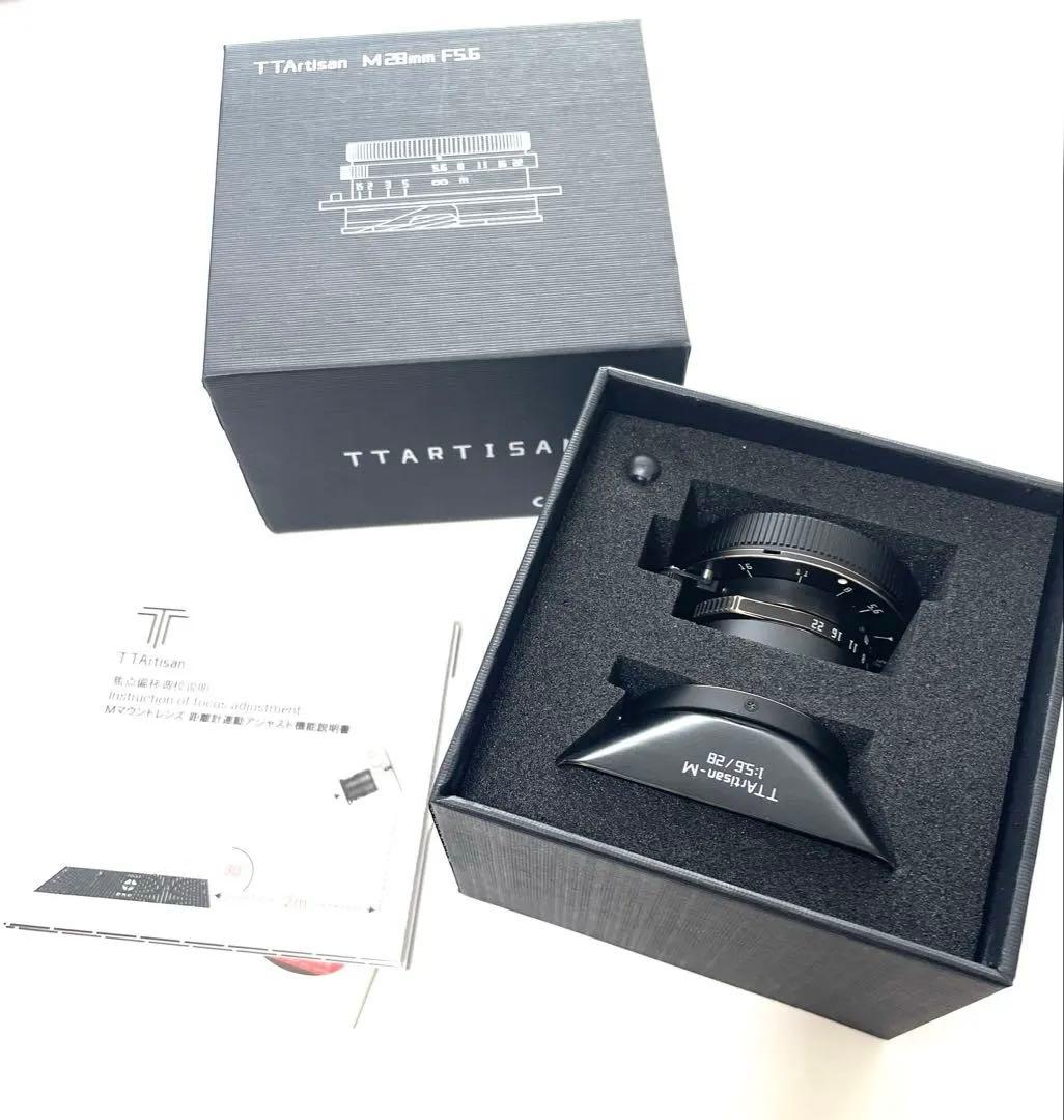 TTArtisan 28mm F5.6 ライカMマウント ブラックペイント - メルカリ