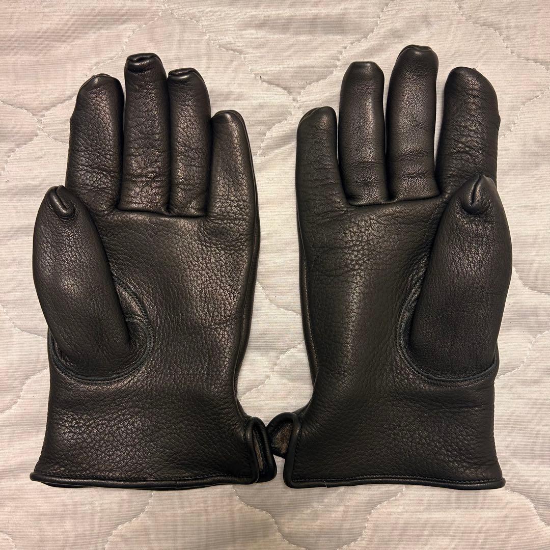 Lamp gloves -Winter glove- Black size Ｌ