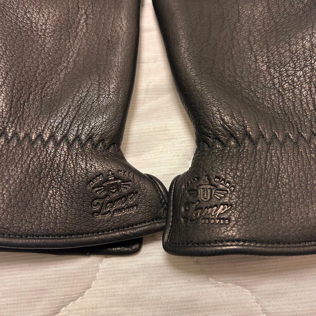 Lamp gloves -Winter glove- Black size Ｌ