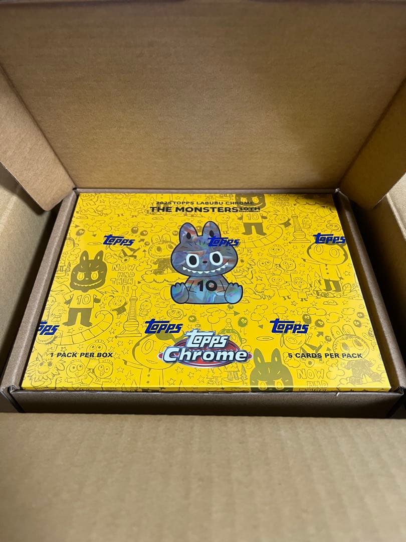 Topps Chrome 10周年記念ボックス1 box - メルカリ