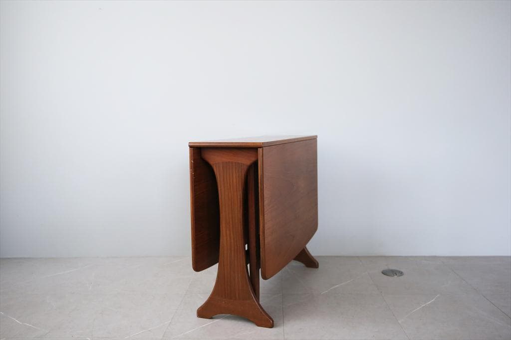 英国アンティークチーク材ゲートレッグテーブル/バタフライダイニング