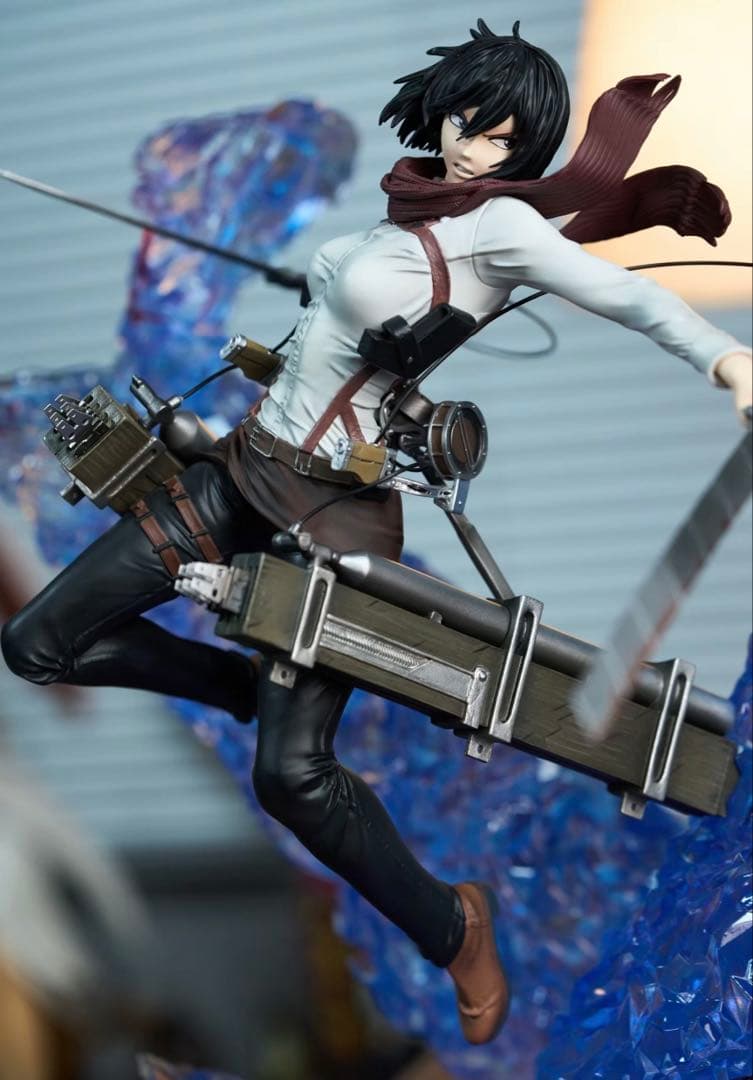 進撃の巨人 ④ ミカサ・アッカーマン ガレージキット ガレキ スタチュー