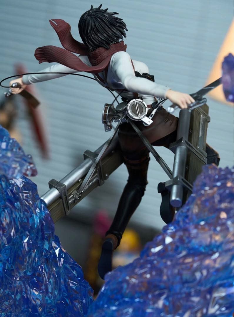 進撃の巨人 ④ ミカサ・アッカーマン ガレージキット ガレキ スタチュー