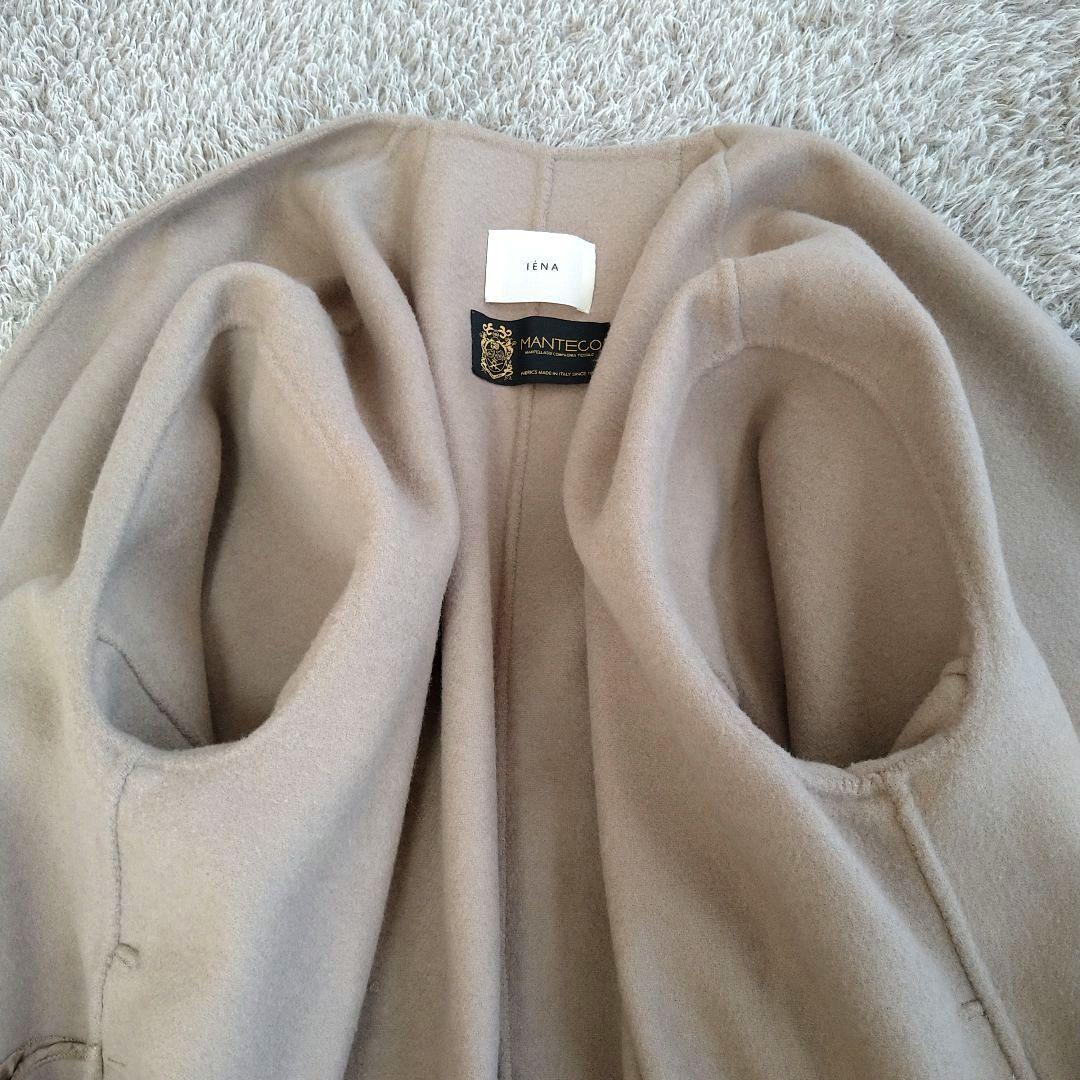 楽天市場】manteco ノーカラーコートの通販 イエナ マンテコ ダブル