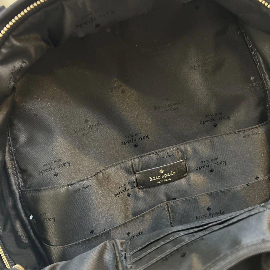 kate spade 2026福袋 黒 ナイロン バックパック リュック - メルカリ