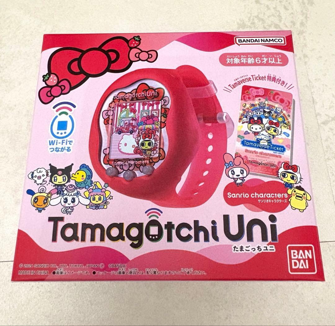 【美品】Tamagotchi Uni たまごっちユニ サンリオ 本体 おまけ付き