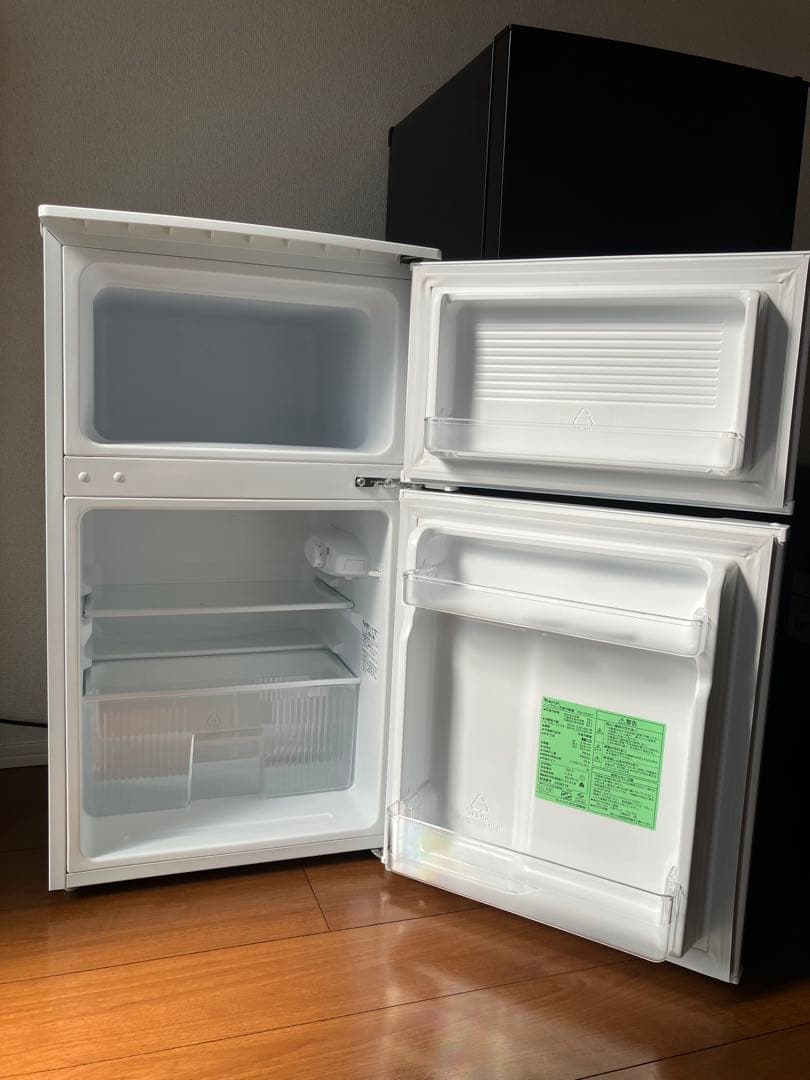 YAMADA 2ドア 冷凍冷蔵庫 2019年製 90L 単身用 セカンド冷蔵庫 - メルカリ