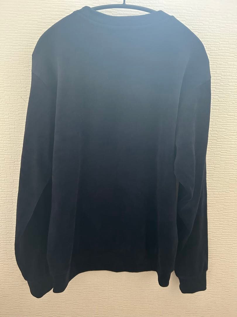TENTIAL バクネ ベロア スウェット ネイビー Sサイズ