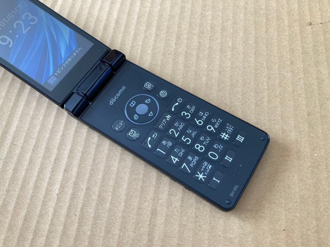 美品 L472 ドコモ AQUOSケータイ SH-02L ガラホ simフリー - メルカリ