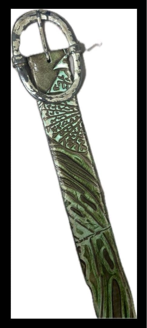 Y2K 00s mineral系 森ガール イタリア製 ベルト - メルカリ