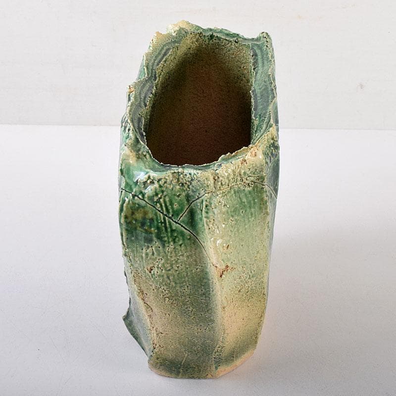 わさび様専用 織部焼 加藤敬也作 花生 扁壷 共箱 V 8184 - メルカリ