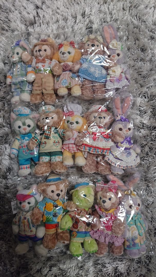 ディズニー ぬいば まとめ売り 165体