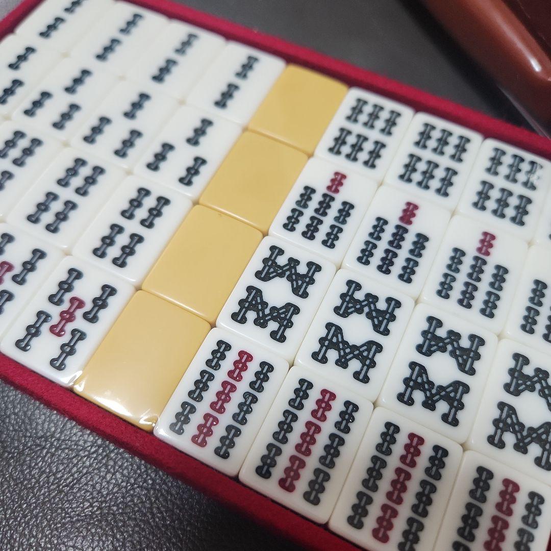 貴重【新品 未使用】キングバード 最高級麻雀牌 オーロラダイヤ カラー