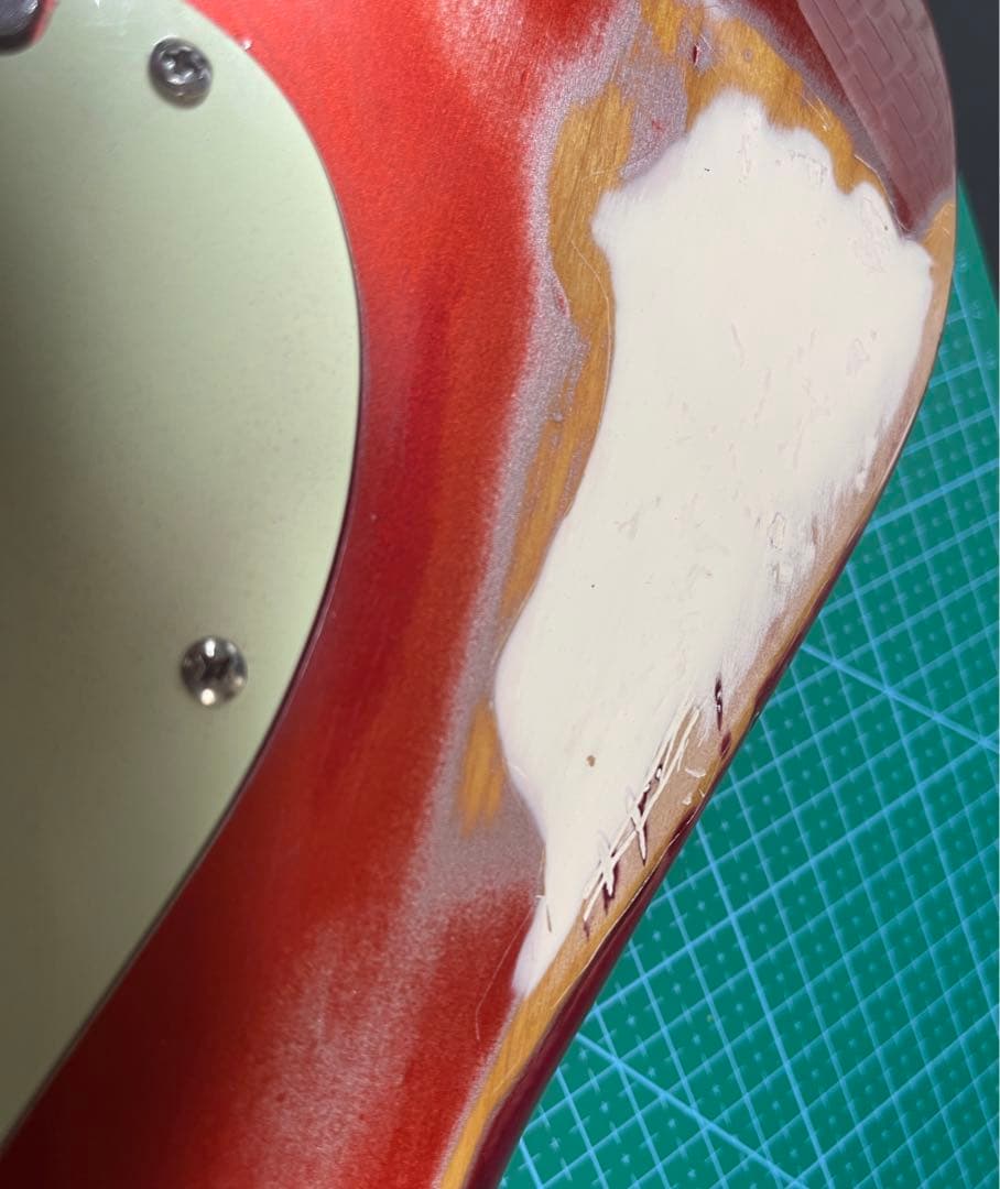 TOKAI Silverstar ストラトモデル　塗装剥がれ有り