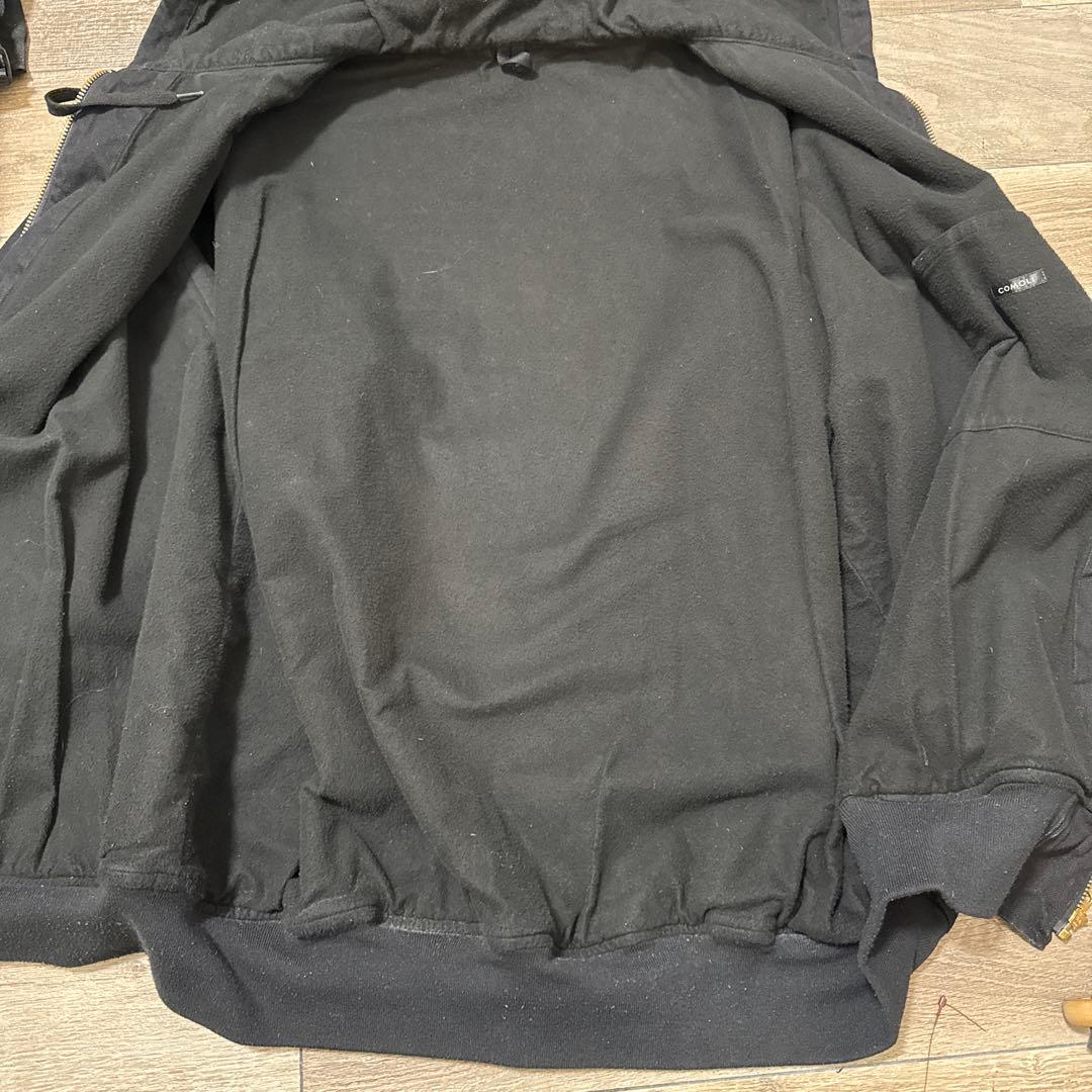 25AW COMOLI ブラックデニムジップパーカ 3 - メルカリ