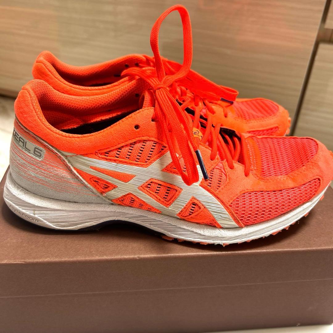アシックス ランニングシューズ ターサージール6 23.5 - メルカリ