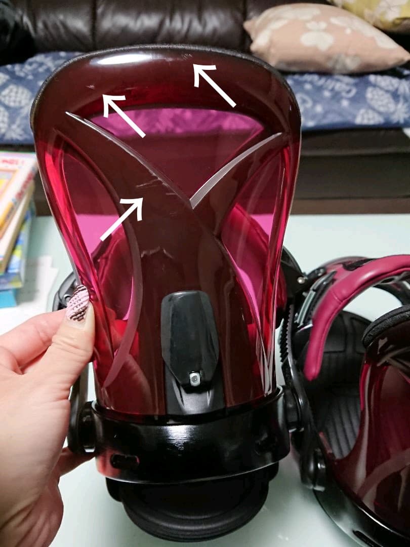 【エイリヤン】RIDE バインディング DVA レディース 説明書付