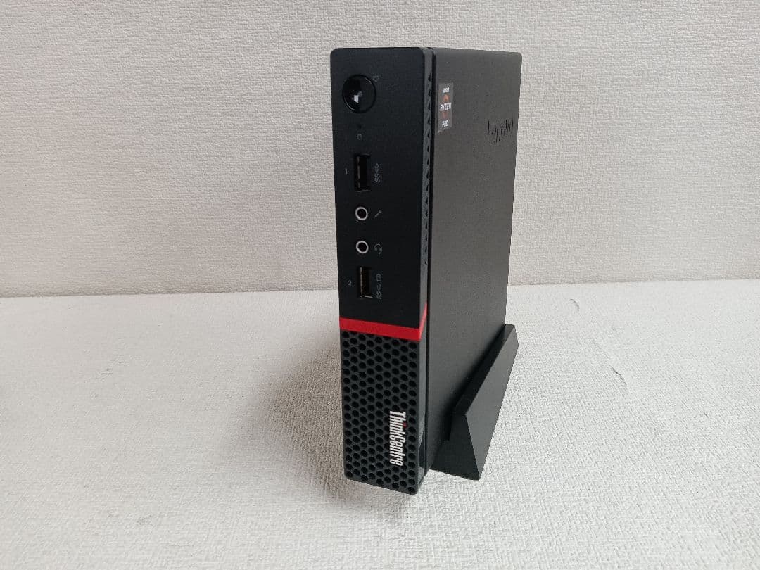 ⊕ Lenovo ThinkCentre M715q 8GB ストレージ無特価 今手に入るコンパクトRyzen。 Lenovo「ThinkCentre M715q Tiny」はNUC