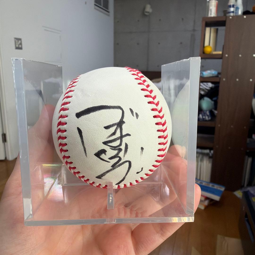 東京ヤクルトスワローズ つば九郎 由規 サインボール - メルカリ