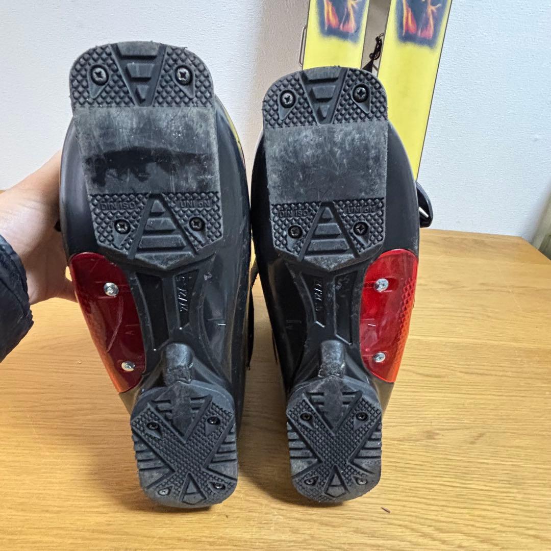 メンズ ショートスキー ファンスキーセット Line head 27cブーツ付