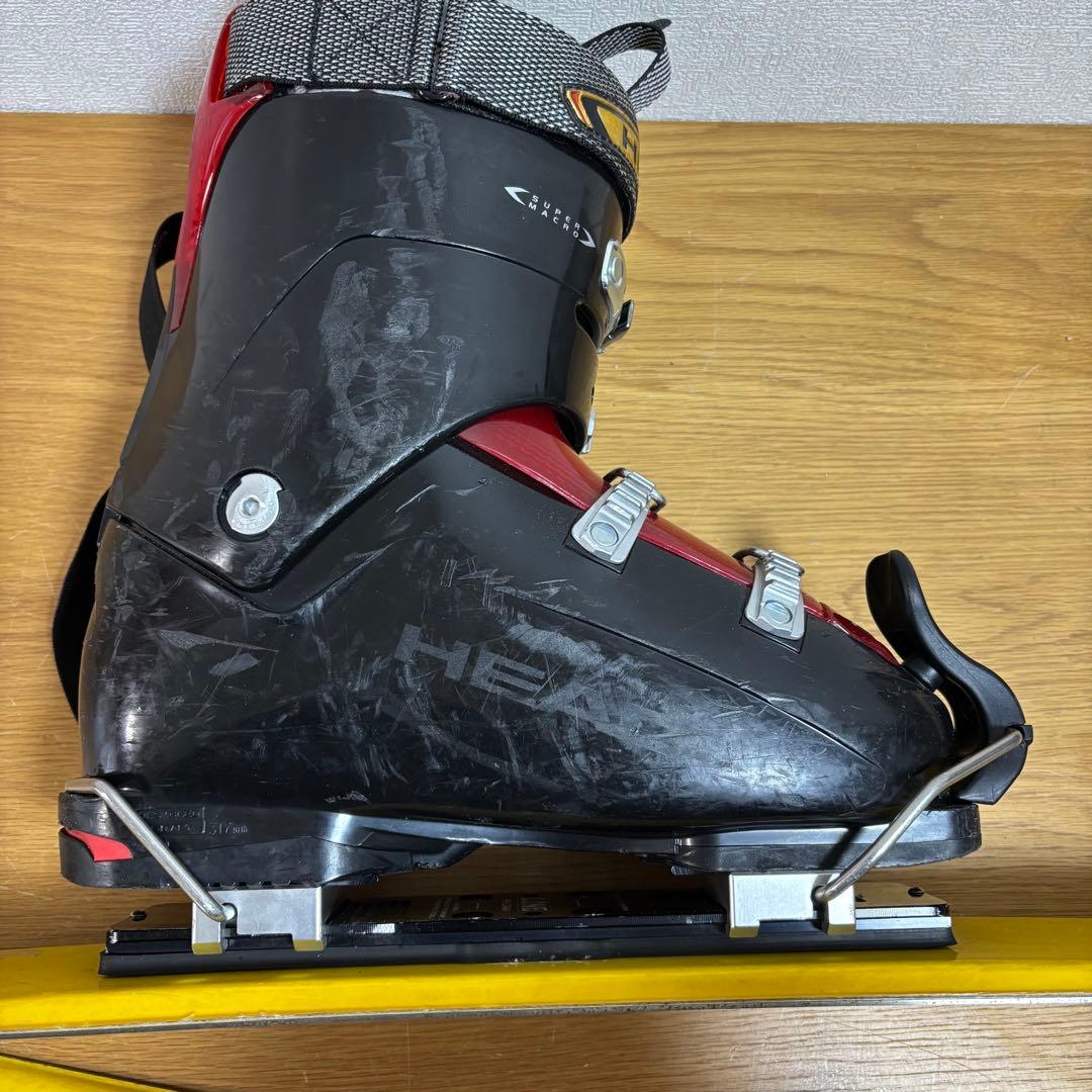 メンズ ショートスキー ファンスキーセット Line head 27cブーツ付