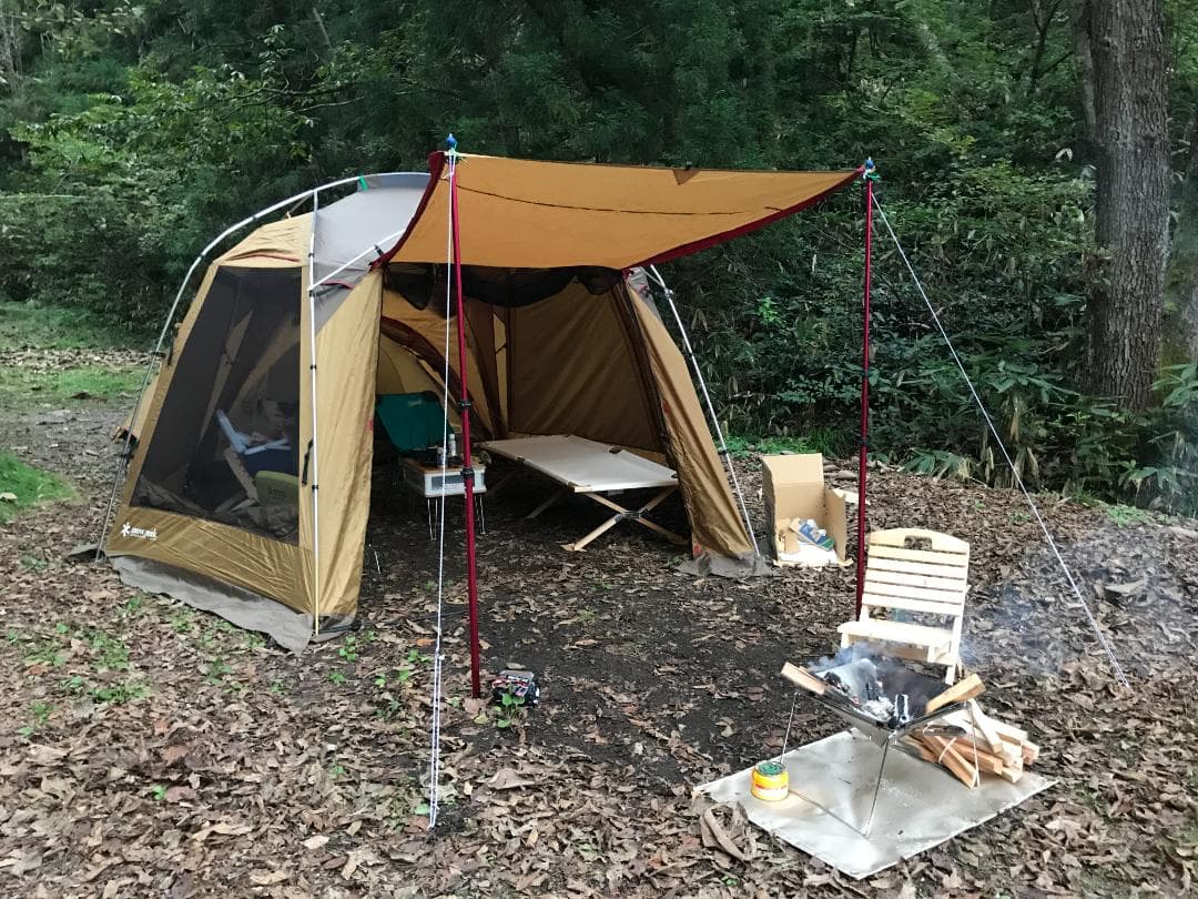 snow peak TP-920 メッシュシェルター 中古 焚火臭が有ります - メルカリ