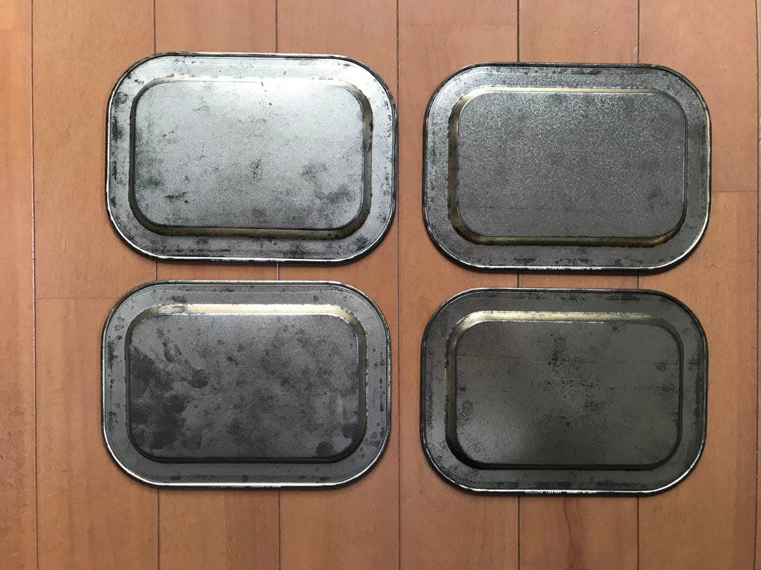 EXPO67 ブリキ トレー4set