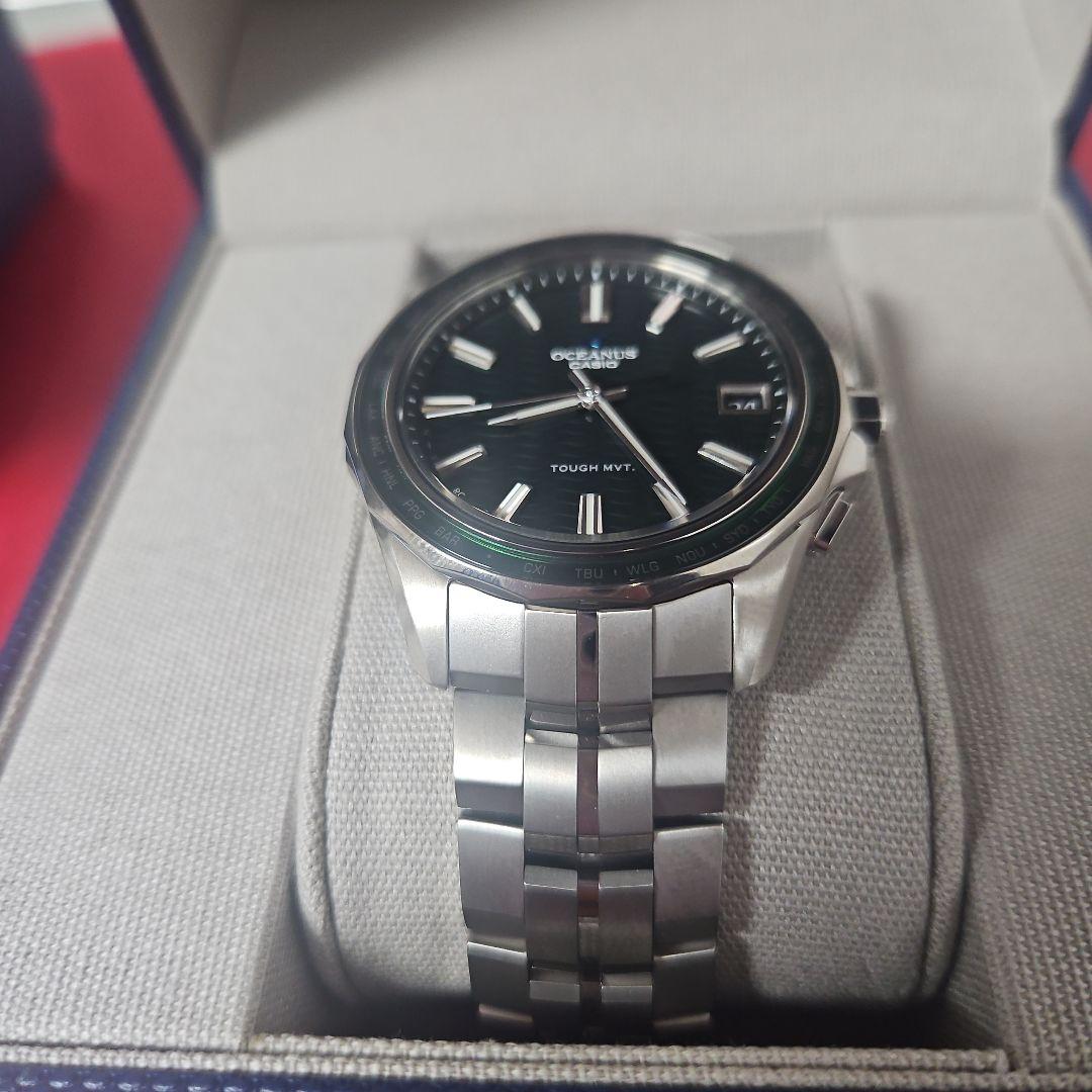《新品・保証あり》 CASIO オシアナス マンタ　OCW-S400-3AJF