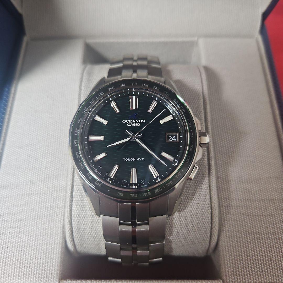 《新品・保証あり》 CASIO オシアナス マンタ　OCW-S400-3AJF