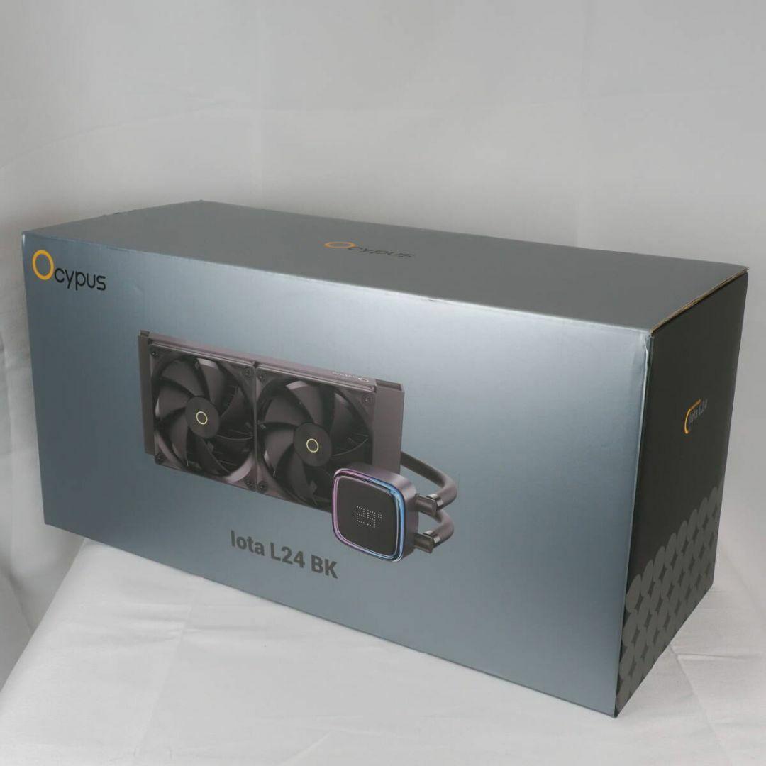 Iota L24 CPUクーラー 簡易水冷 240mm ブラック Ocypus inter-trade_b08g4mz6n8