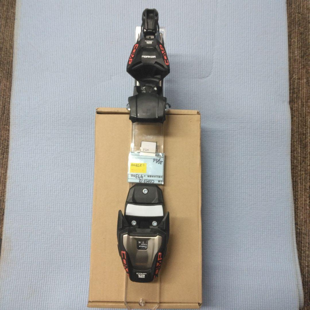 Marker COMP 12 ビンディング(DIN4-12)、未使用・新品 MARKER（マーカー） ビンディング XCOMP 12 ブラック×レッド 70mm