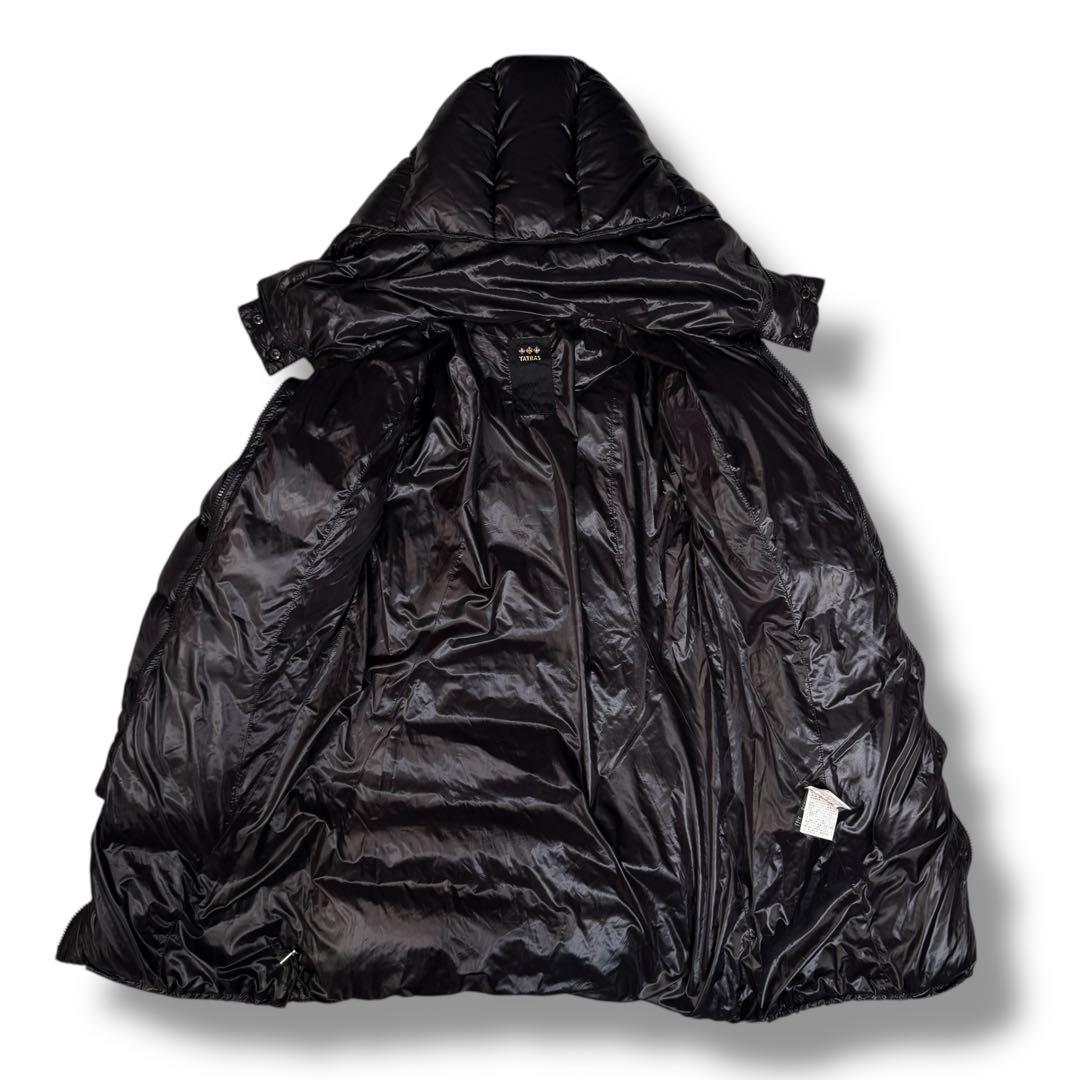 TATRAS SARIN 2way シャイニー ダウンコート ブラック L - メルカリ