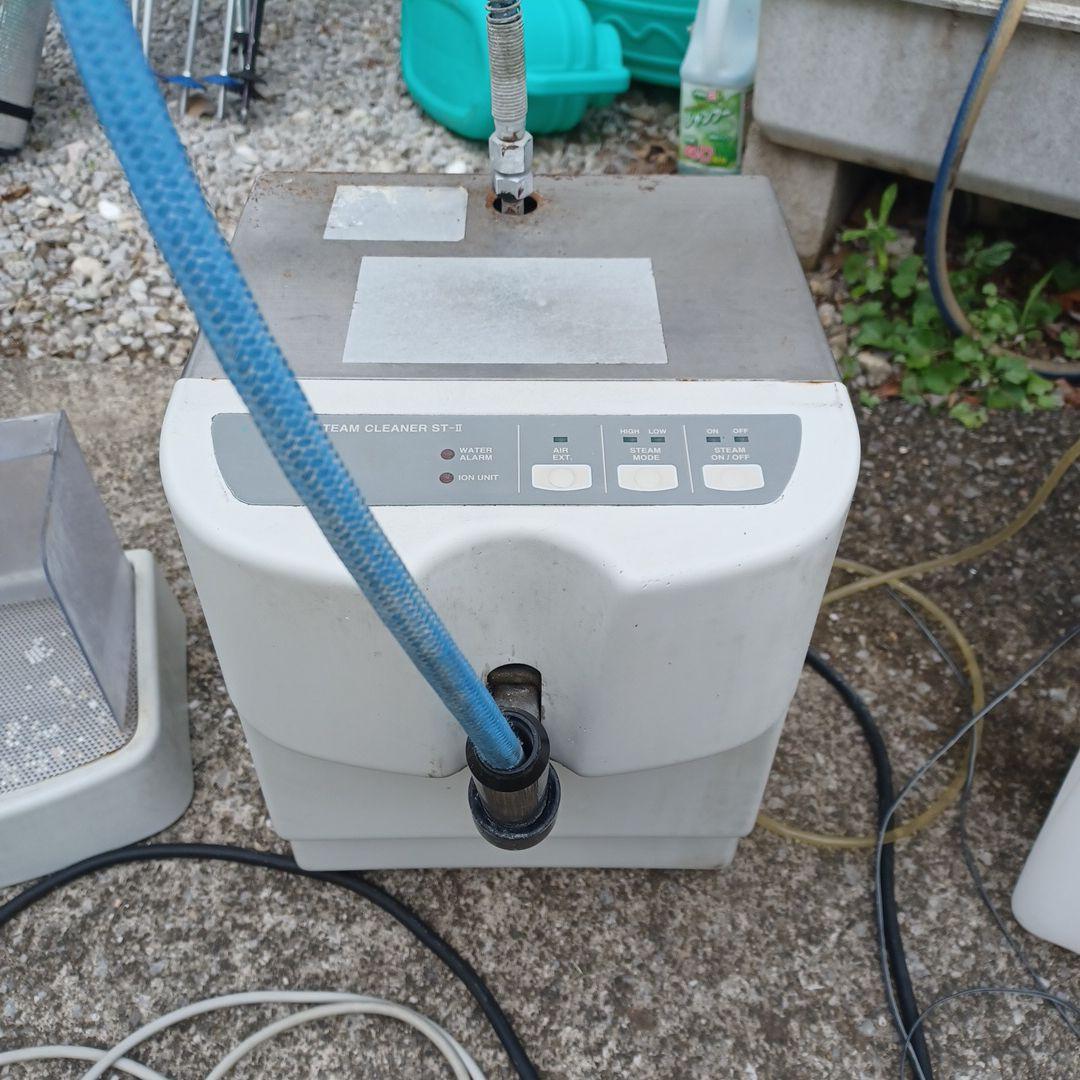 スチームクリーナー本体 ホース付き LITHON-スチームクリーナーロングホース