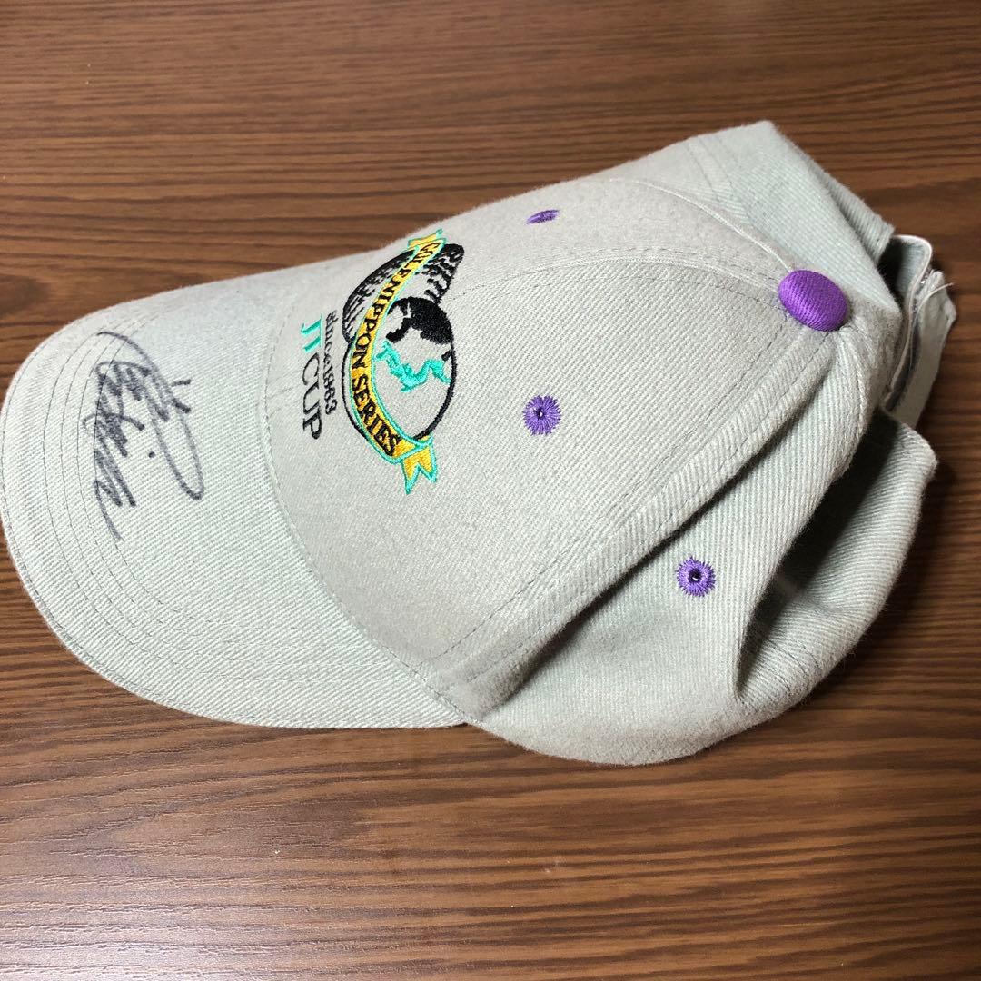 谷原秀人 直筆サイン入りゴルフキャップ（JTカップ） - メルカリ