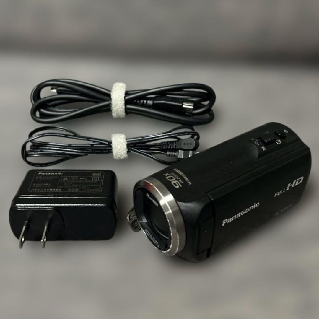 Panasonic HC-V360M ビデオカメラ 本体 付属品 - メルカリ