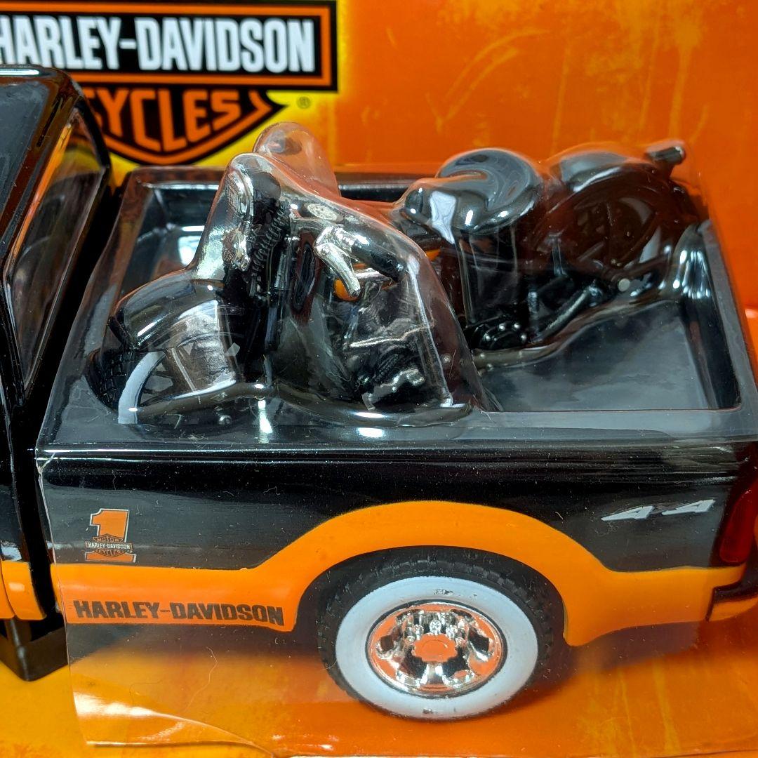 フォード Ｆ－350ピックアップ ハーレーカラー 1/27 ミニカー マイスト