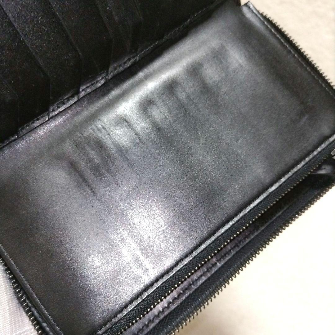 美品】バーバリーブラックレーベル ノバチェック ロゴ オーガナイザー