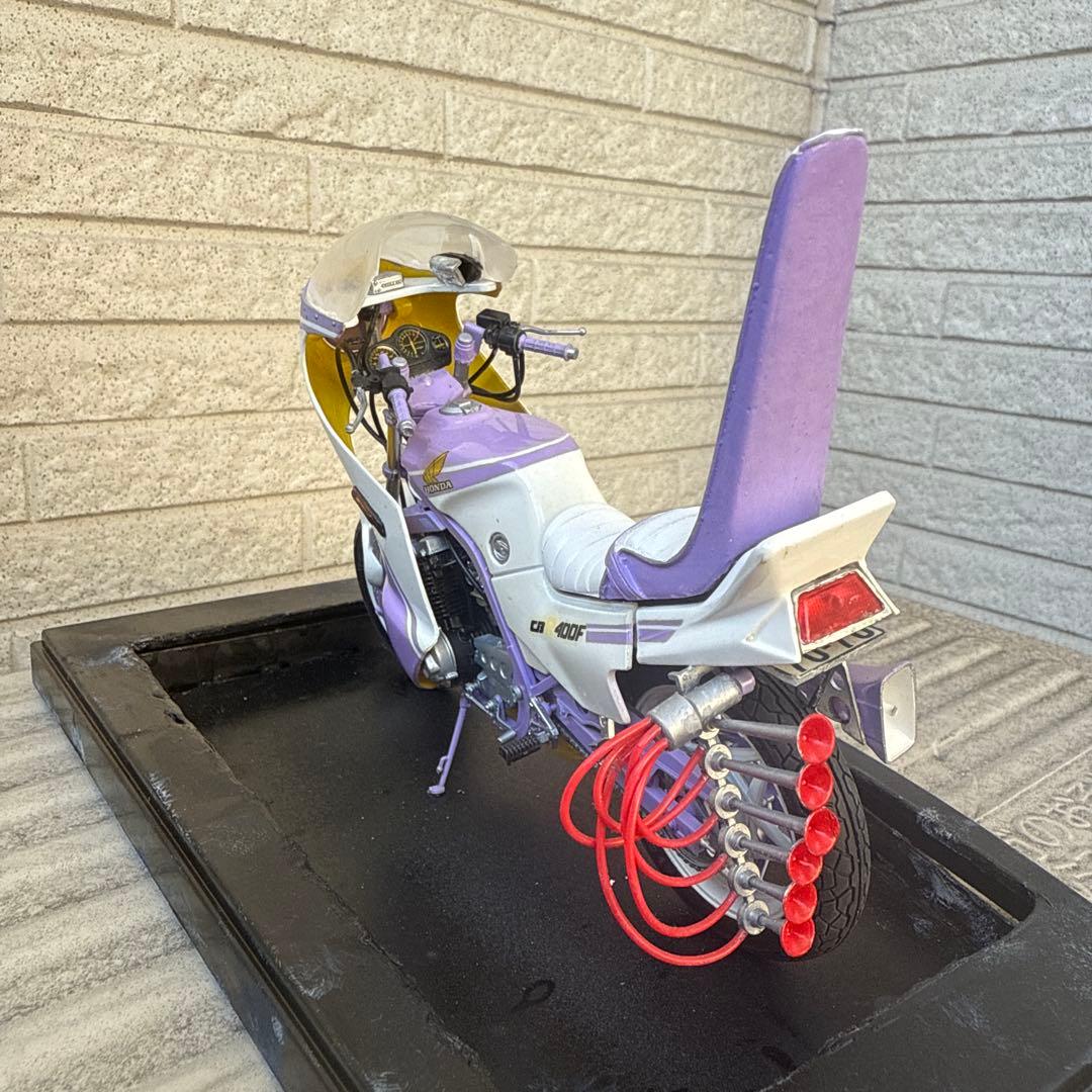 俺のマシン　CBR400F 完成品　当時物　旧車會　暴走族 ロケット　1/12