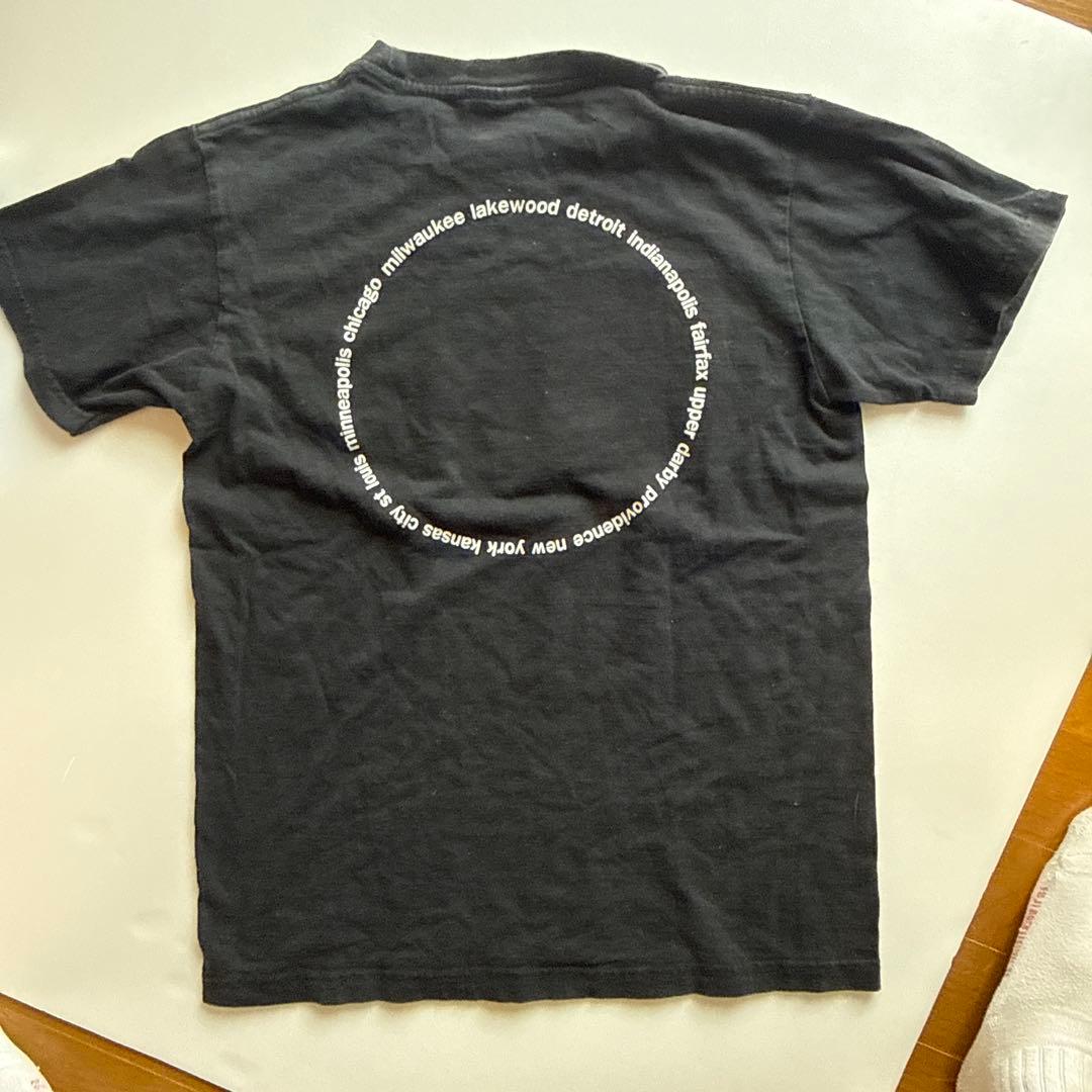 oasis 1994 USAツアー ロゴTシャツ 黒