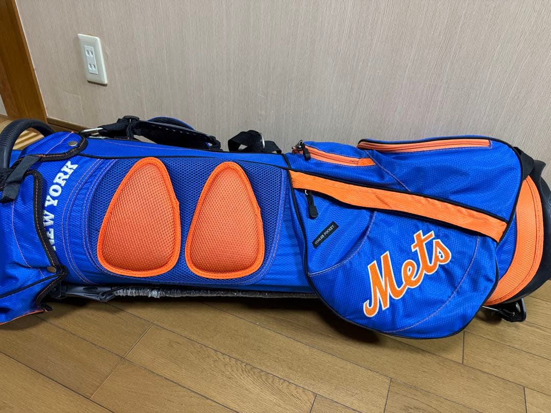 NY Mets スタンドゴルフバッグ メッツカラー - メルカリ
