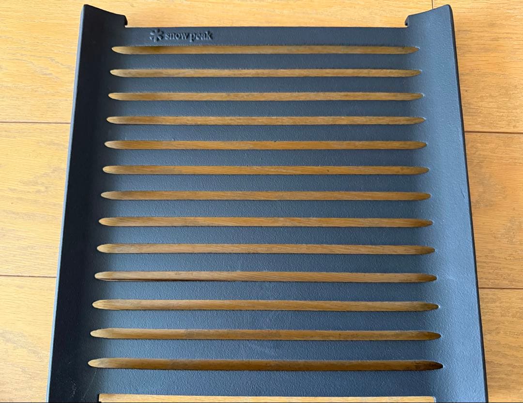 snow peak 鋳鉄グリドルPro バッグ付き