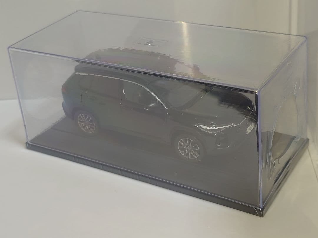 トヨタ カローラクロス 後期 209 ブラックマイカ カラーサンプル ミニカー