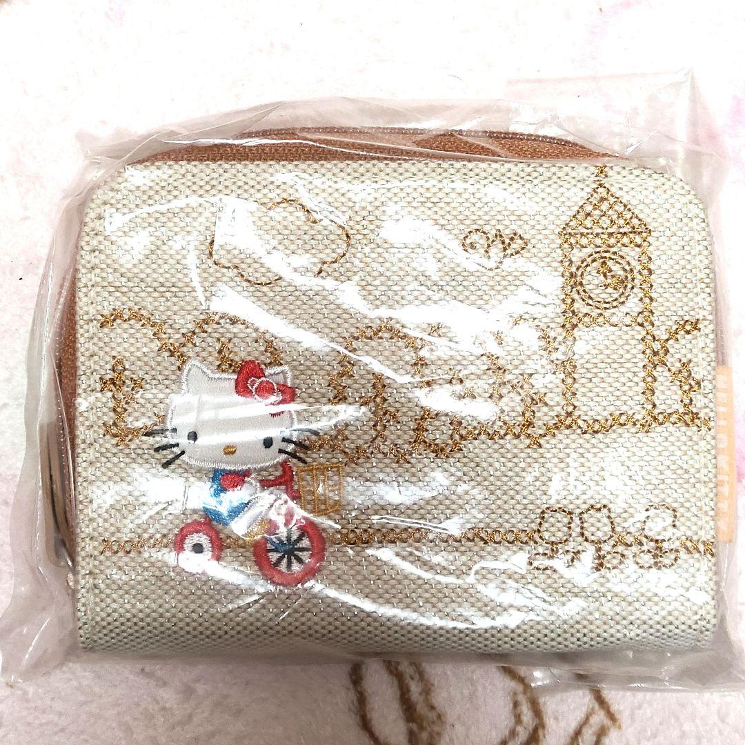 キティ ステッチ ワレット ポーチ Vivitix サンリオレトロ ヴィンテージ