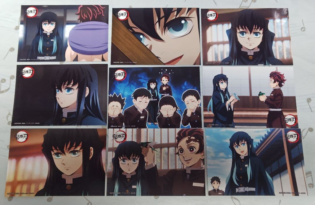 鬼滅の刃 場面写ブロマイドくじ ネットプリント 時透無一郎 合計84枚セット