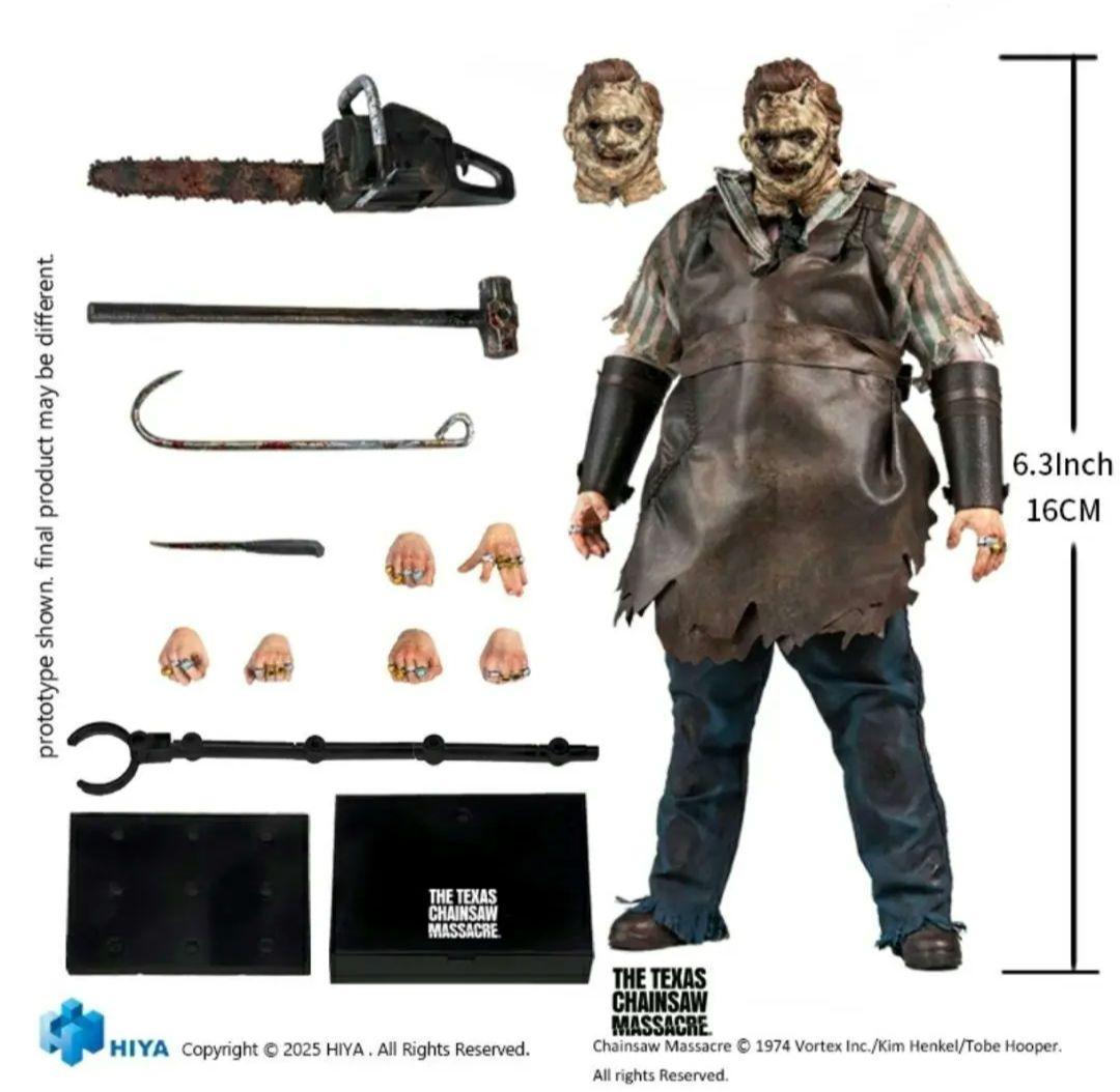 【超精巧！】ハイヤトイズ レザーフェイス テキサス・チェーンソー 新品未開封品​