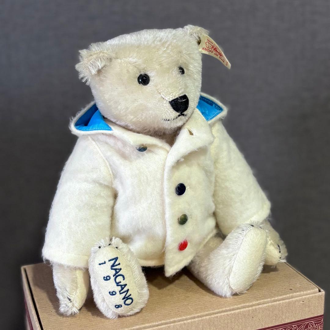 Steiffシュタイフ ナガノテディベア 1998長野オリンピック 2500限定