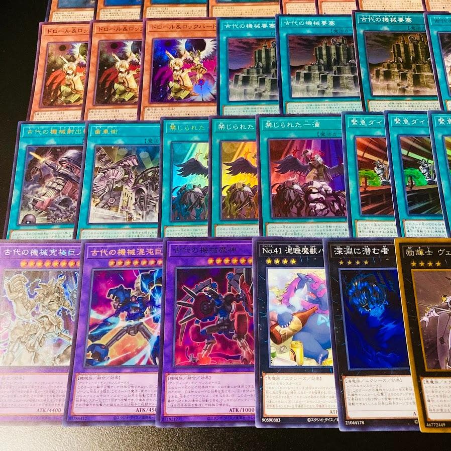 d58遊戯王 古代の機械 アンティークギア 大会構築 構築済みデッキ 大会