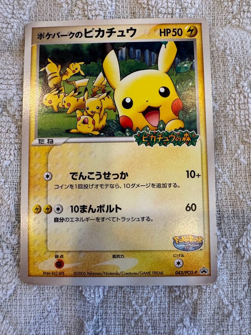 ポケパークのピカチュウ PROMO PCG-Pプロモカード 043/PCG-P - メルカリ