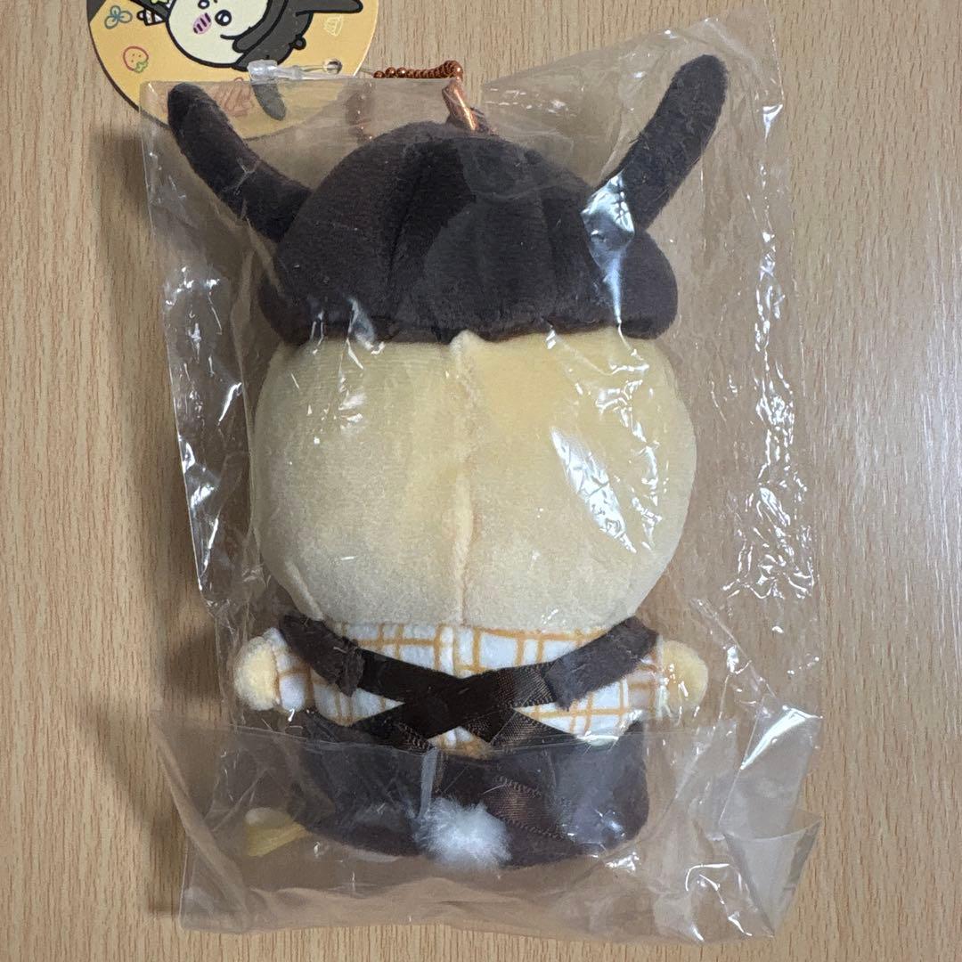 新品未開封 タグ付き ちいかわ カフェの店員さんマスコット うさぎ ぬいぐるみ
